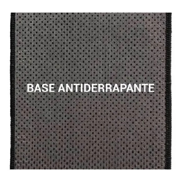 Tapete Passadeira Cozinha 1,50m Sisal Antiderrapante Marrom Lancer