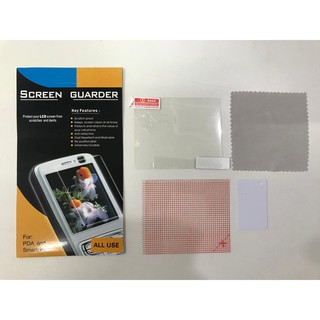Película de Proteção Universal em PVC ( plástico ) Medida 8x7cm para uso em Visor Tela LCD de Máquina Fotográfica Digital
