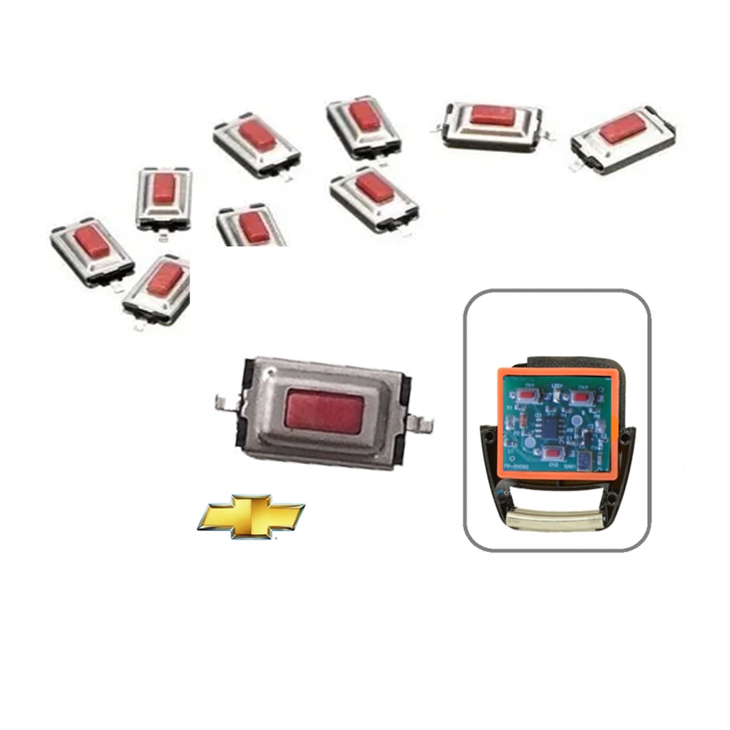 Botão Táctil  Placa Telecomando Gm / Botão placa Telecomando em Oferta na Shopee