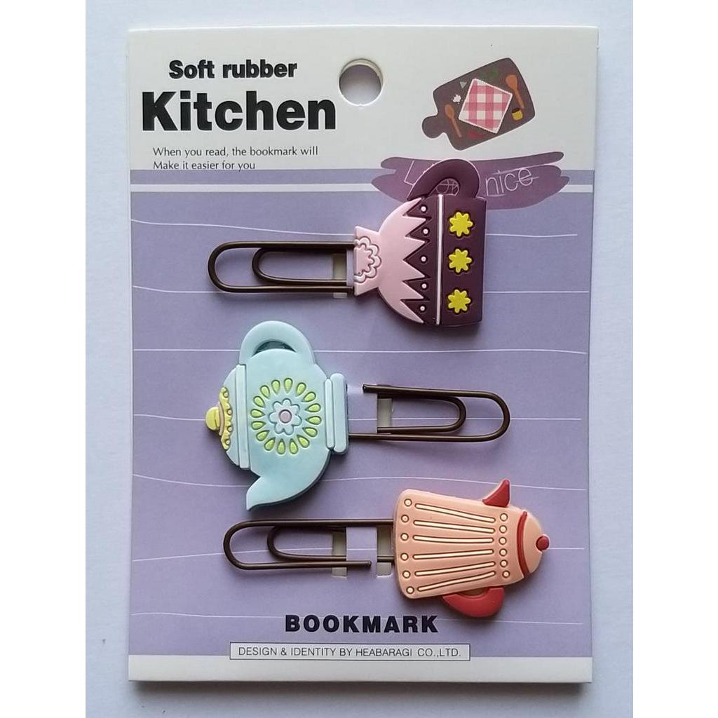 Clip Marca Pagina Decorado 3 un. Fofo Bule, Xicara e Donuts - Papelaria Criativa em Oferta na Shopee