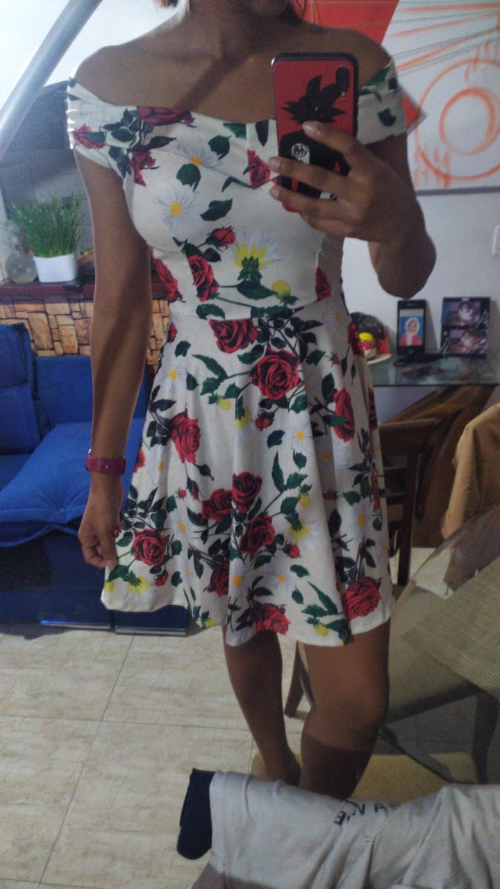 vestido boneca cigana rodado ombro a ombro lafiore store