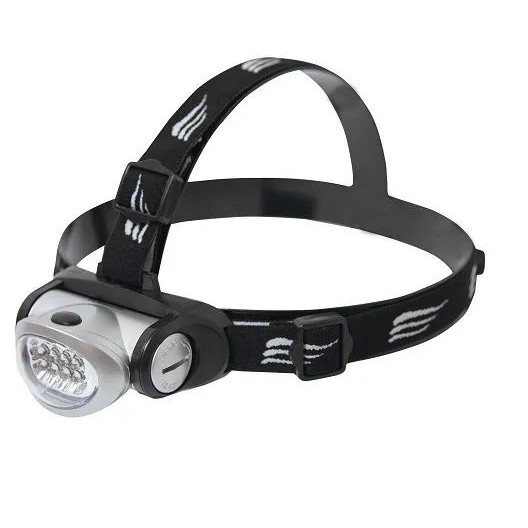 Lanterna Para Cabeça Ou Capacete Turbo 8 Led Forte Nautika