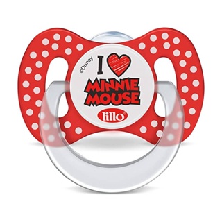 Chupeta Funny Disney Bico Silicone Minnie 6m+ VM - Lillo em Oferta na Shopee