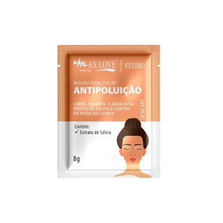 Mascara Facial Peel Off Antipoluição - Max Love