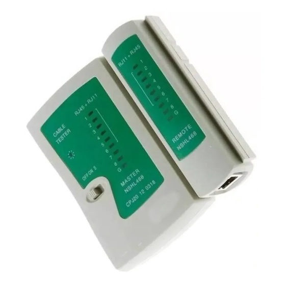 Testador Teste Crimpagem Cabo Rede Lan Telefonia Rj45 Rj11