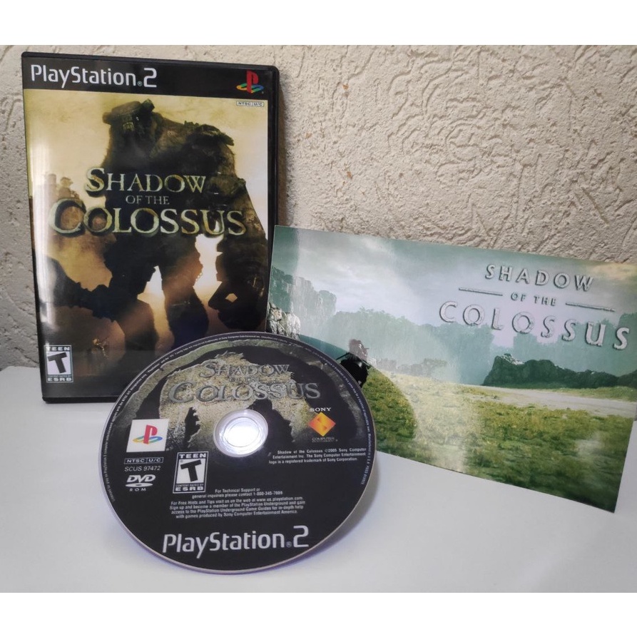 Shadow Of The Colossus Ps2 - Coleção - Shadow of The Colossus e Ico! Estou  aqui com mais um post , e hoje trago a coleção completa de Ico e Shadow para