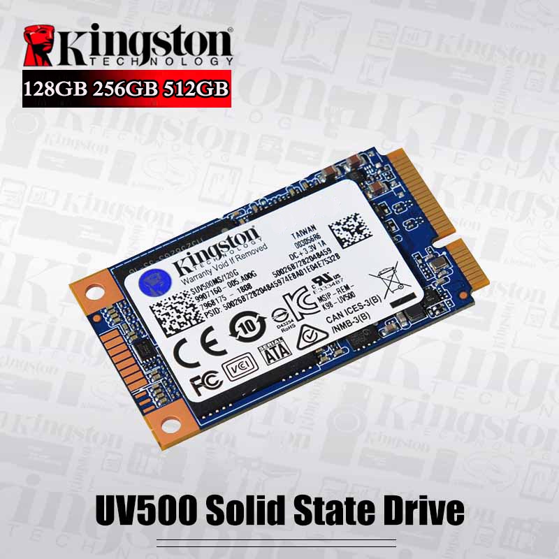 Kingston UV500 MSATA SSD 64GB 128GB 256GB 1TB Unidade De Estado Sólido Para PC Desktop Laptop