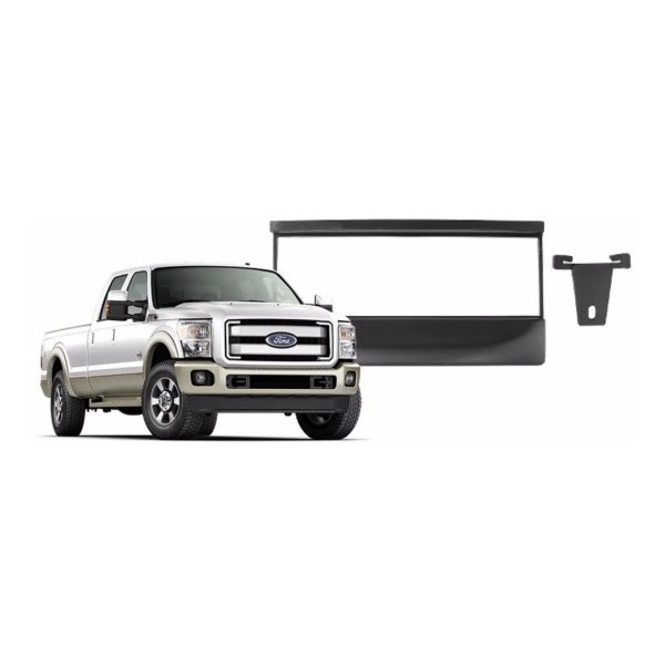 Moldura Painel Ford Ranger F250 F350 F4000 1 Din em Oferta na Shopee
