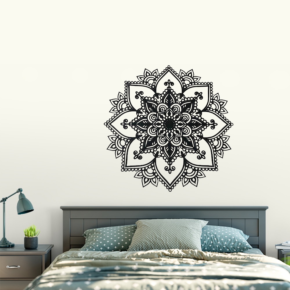 Quadro Mandala Decorativa Nº38 Pintado 60cm Enfeite - MDF Madeira em Oferta na Shopee