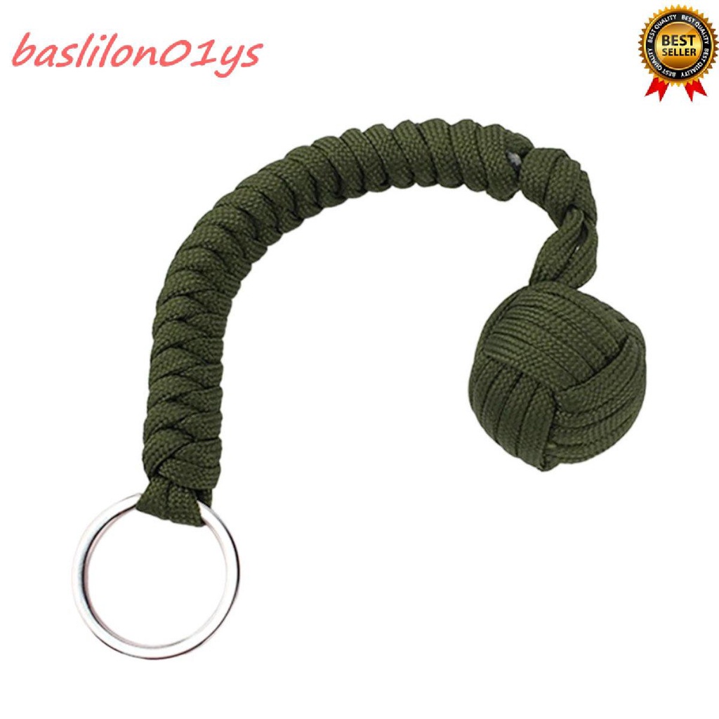 Security protecting Monkey Fist Self Defense Multifunctional Key Chain ER 