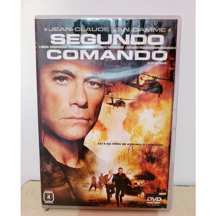 Dvd Segundo Comando Van Damme Original Shopee Brasil