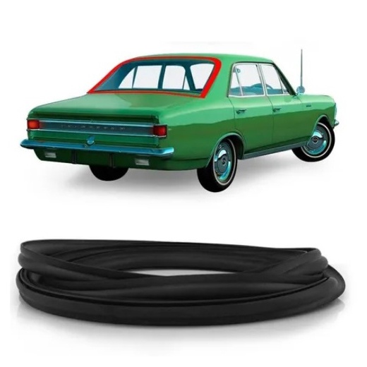 Borracha Vigia Opala 4 Portas Sem Friso em Oferta na Shopee