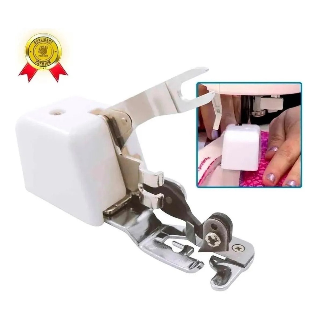 Sapata Calcador Overlock Com Corte Arremate Maquina Singer
