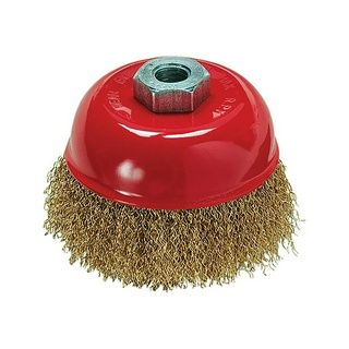 Escova De Aço Copo PARA Lixadeira esmerilhadeira 100 mm M14