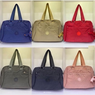 Bolsa Grande Inspiração Kipli Academia Transversal Lona Fitness Feminina Tactel Mala de Mão Gringa Faculdade Escola Promoção Maternidade