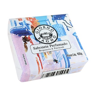 Sabonete Giorno Bagno Mediterrâneo Bergamota e Patchouli 100g