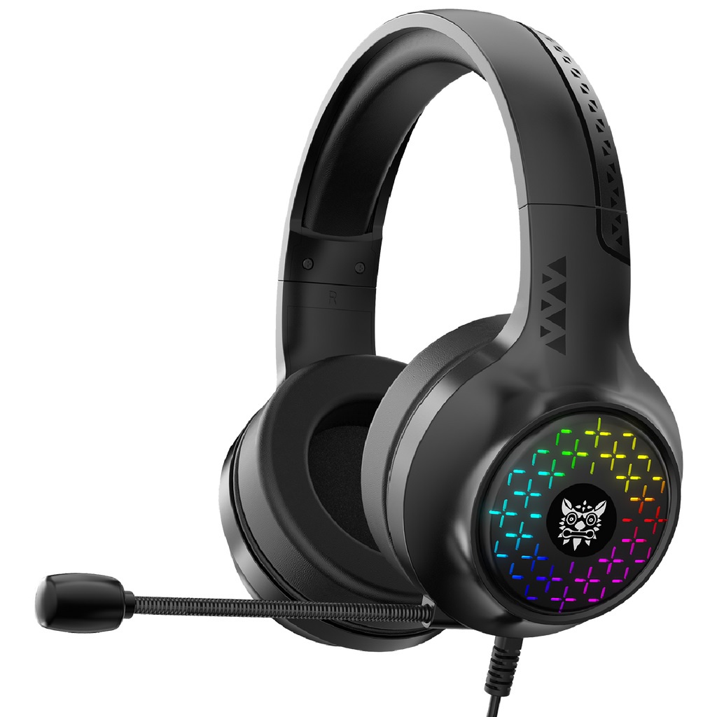 Headset Gamer Profissional Onikuma X7 Pro RGB Preto