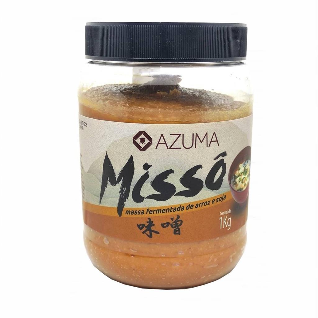 Misso Massa de Soja 1kg Pote Azuma Kirin