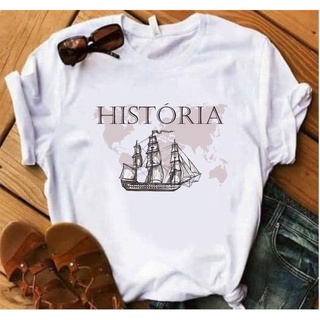 Blusa T-shirt Feminina História