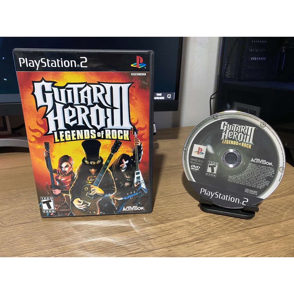 Guitar Hero III Legends of Rock para PS2