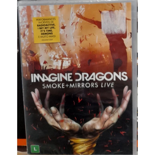 DVD-IMAGINE DRAGONS-SMOKE+MIRRORS LIVE-LACRADO