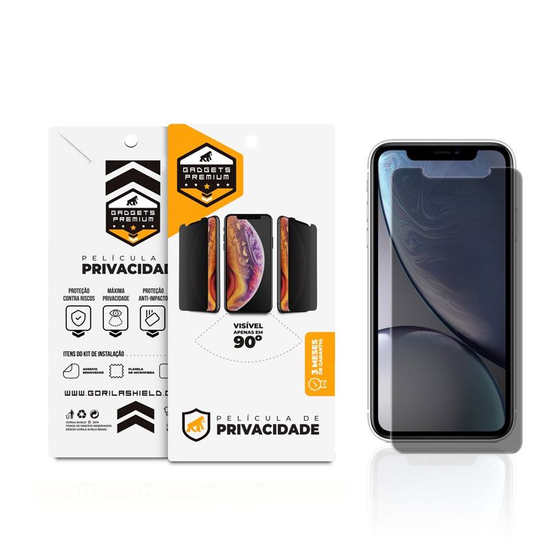 Película Privacidade para iPhone XR - Gshield - Mobile & Gadgets