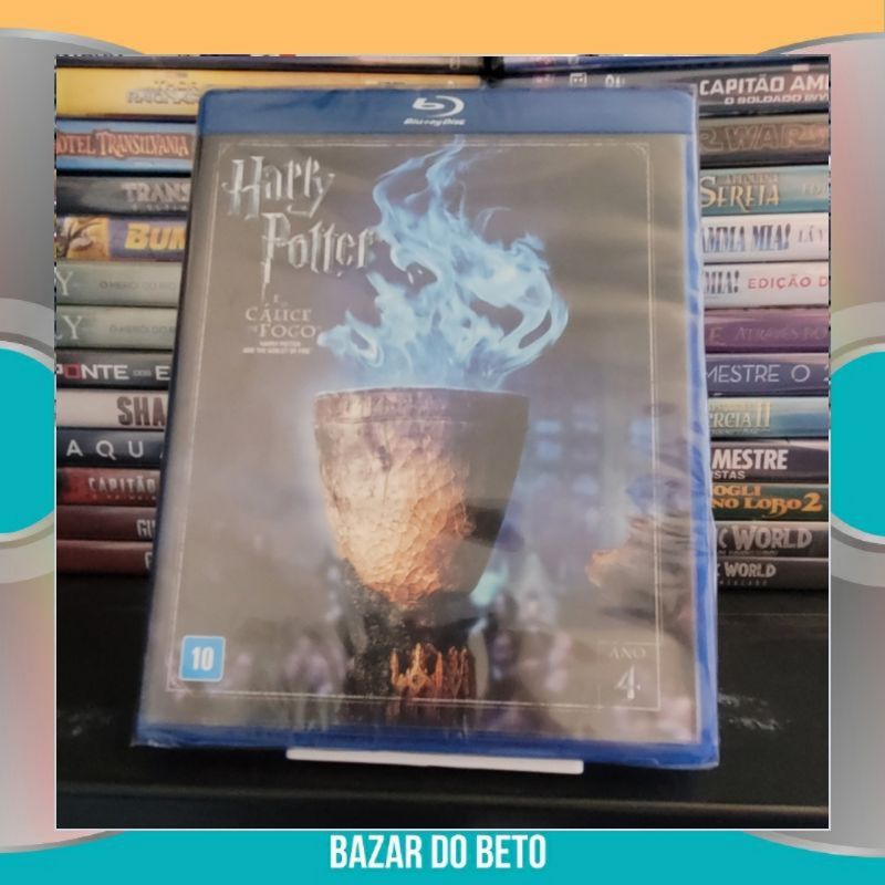 Bluray Filme Harry Potter e o Cálice de Fogo (2005)- Duplo (Original Lacrado)