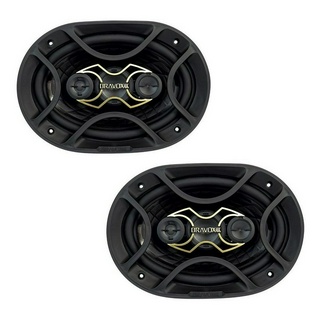 Alto Falante Quadriaxial Bravox B4X69 Gold 6X9 140W RMS