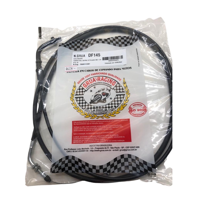 Cabo Acelerador Dafra Cityclass 200