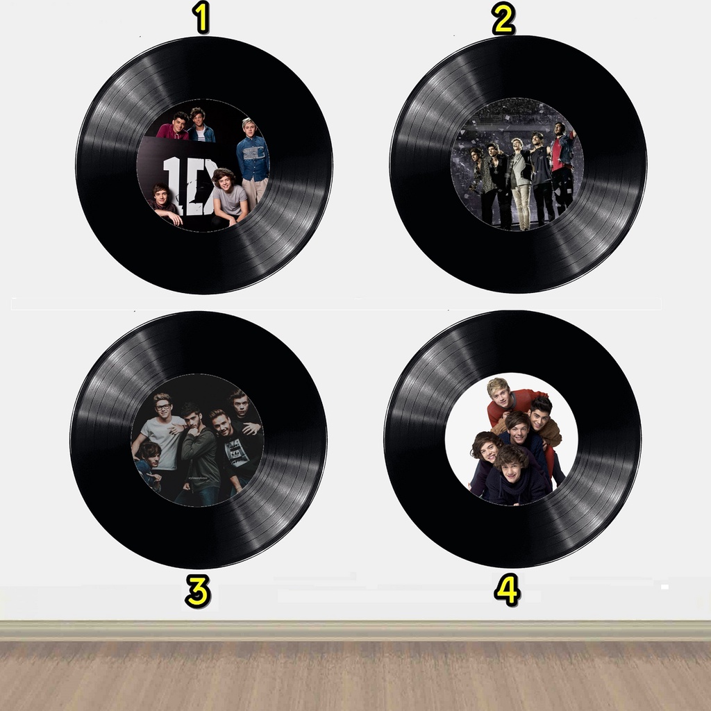 Disco Vinil One Direction Pop Lp Decorativo