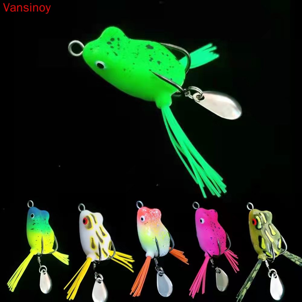 Isca Soft Frog 3cm 4,2g Nova Isca De Pesca Soft Frog Mini Lançamento Mini Isca Thunder Frog em Oferta na Shopee