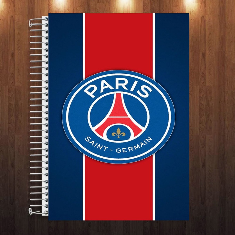 Caderno PSG Personalizado 1 ,10  ou 20 materias em Oferta na Shopee