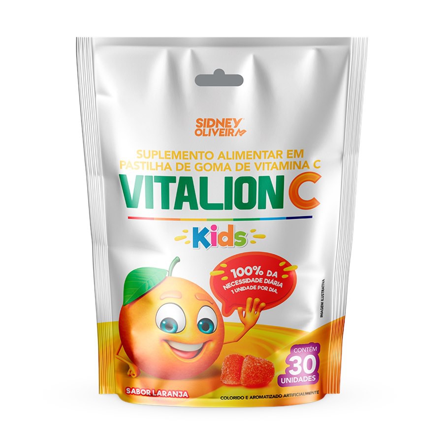 Vitamina C - Vitalion C Kids Ideal para Imunidade de sua Criança Turma ...