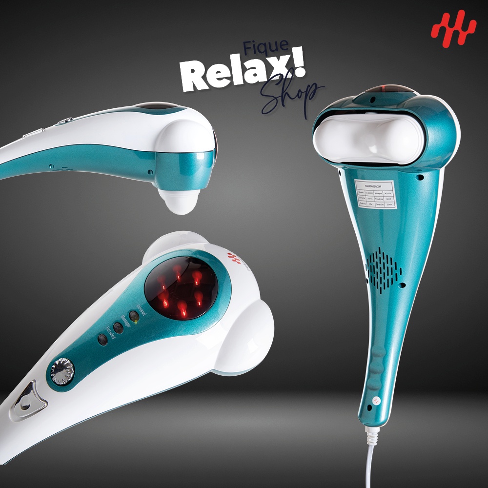 Massageador Elétrico Air Flow Com Saída De Ar Quente Suave em Oferta na Shopee
