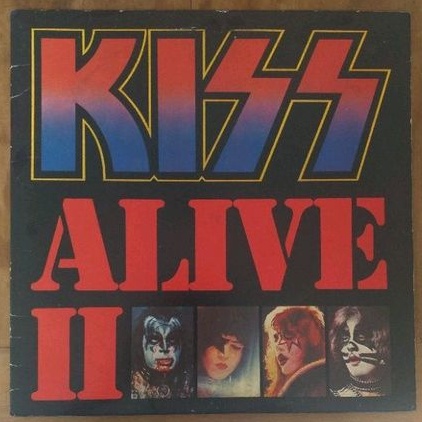 Kiss - Alive II - 2 - vinil duplo importado - lp capa dupla - primeira prensagem USA