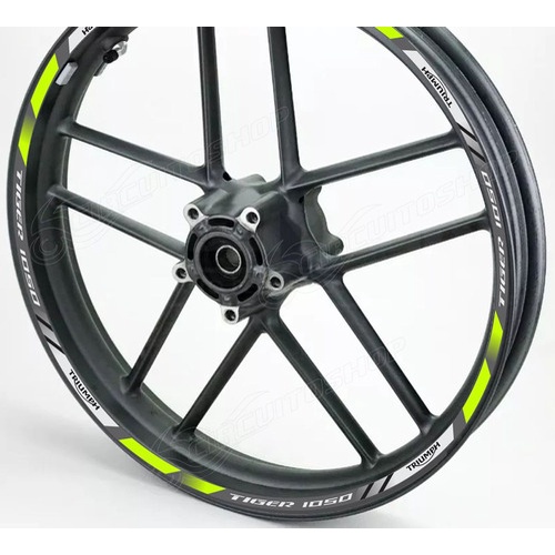 Friso Adesivo Refletivo D3 Roda Moto Triumph Tiger 1050