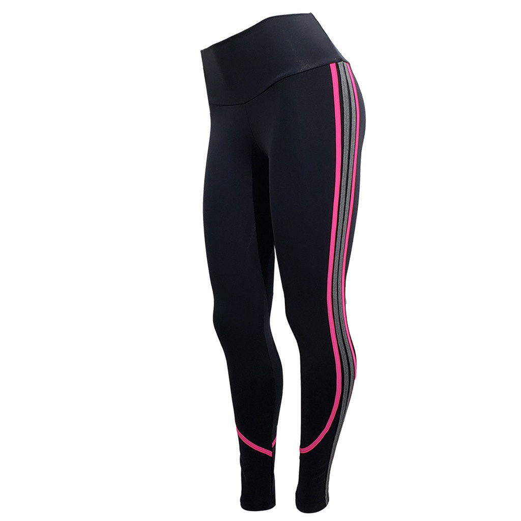 Calça legging com friso fitness Academia DeA modas academia tecido de suplex poliamida com proteção UV - feminina