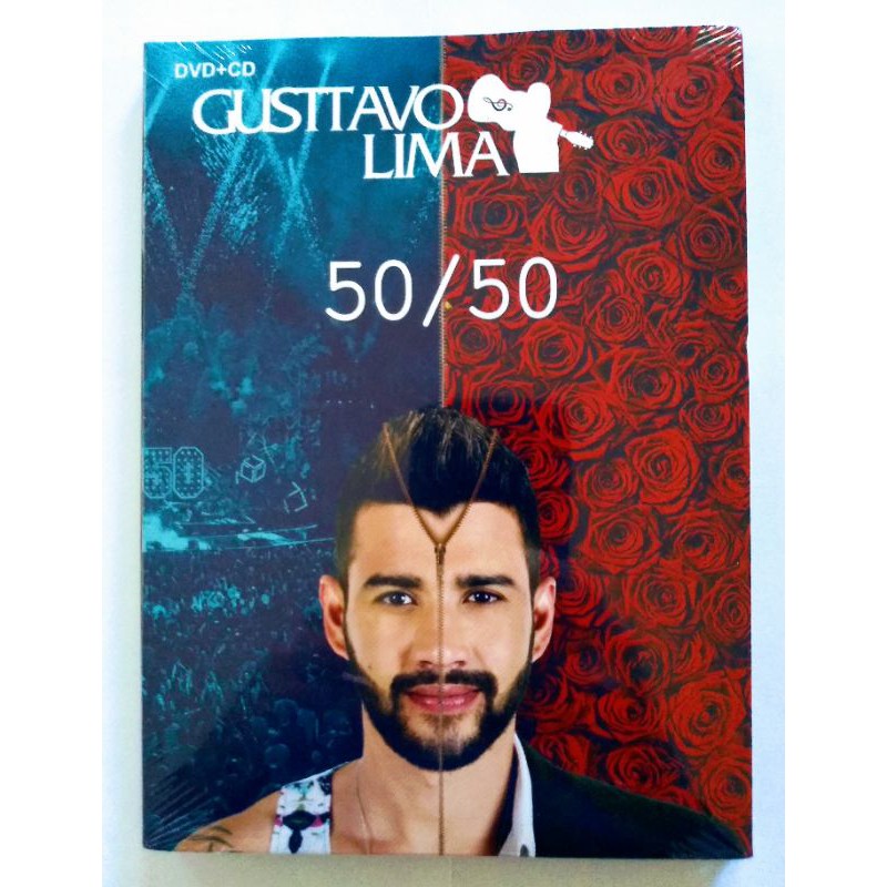 Dvd + CD Gustavo Lima, 50/50 - Lacrado e Original. (RARIDADE)