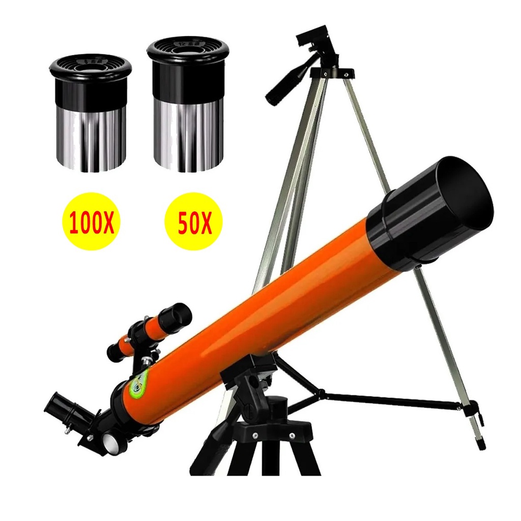 Imagem Telescópio Profissional Astronômico Refrator 600mm 100x
