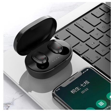 Fone De Ouvido Sem Fio Bluetooth A6S Pro Preto In-Ear 2022 em Oferta na Shopee