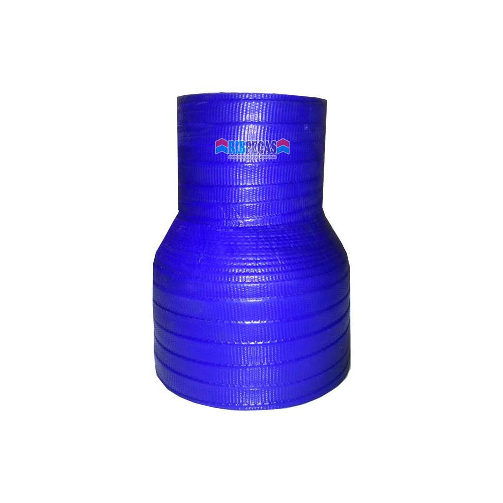 MANGUEIRA TIPO MANGOTE RETO PARA PRESSURIZACAO 3" X 2" 110mm AD018-AZUL