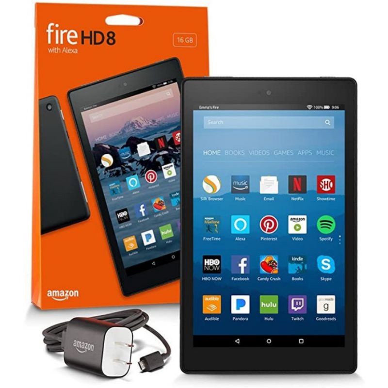 Tablet Amazon Fire Hd 8 32gb De Memória 2gb Ram Novo Lacrado Já No