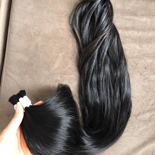 Envio Imediato Cabelo Humano Liso Ondulado 70/75cm 120g