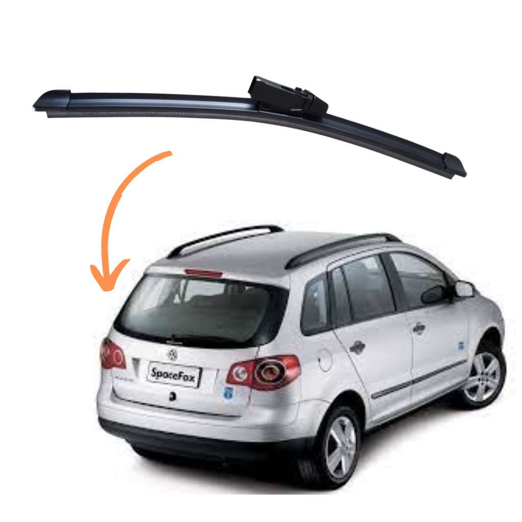 Palheta Limpador Traseiro Spacefox 2006 2007 2008 2009 2010 2011 2012 em Oferta na Shopee