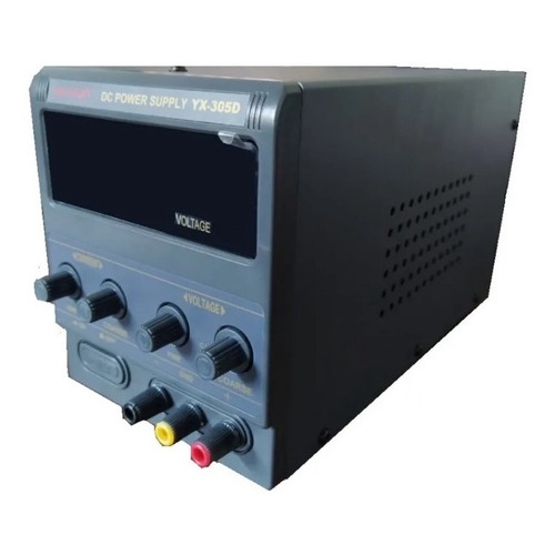 Fonte De Bancada Yaxun Yx-305 D 5a 30v 110/220v C  Nfe