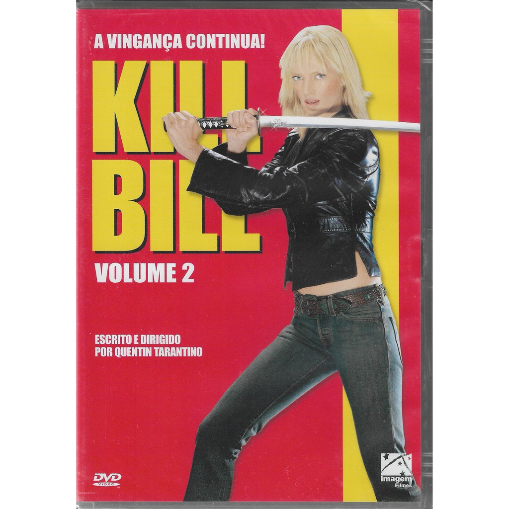 Dvd Kill Bill Volume 2 Uma Thurman David Carradine Novo Lacrado Shopee Brasil 