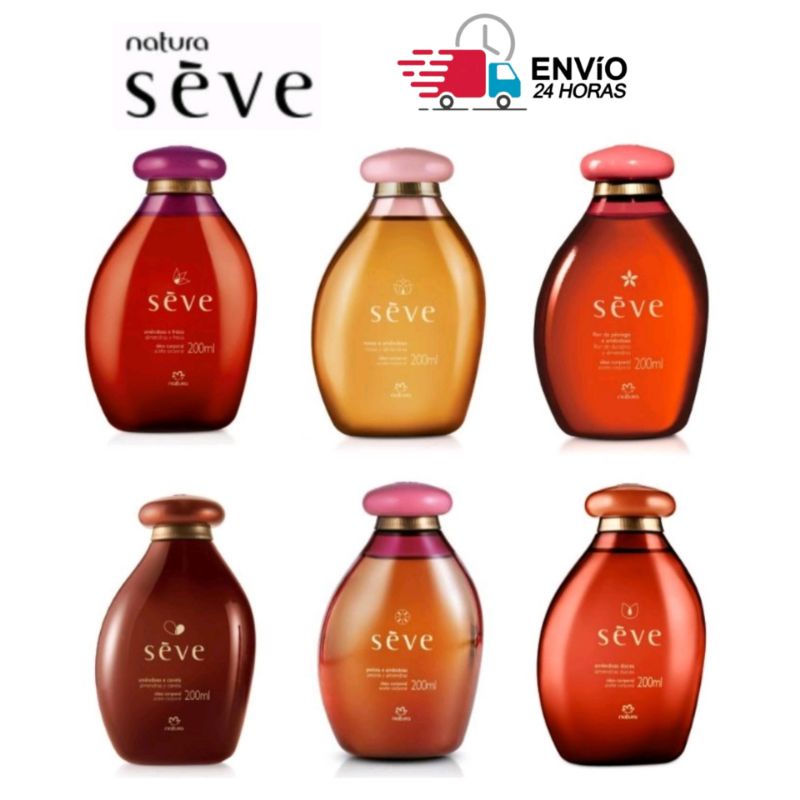 Oleo Corporal Natura Seve 200ml ou 100ml - Fragrâncias