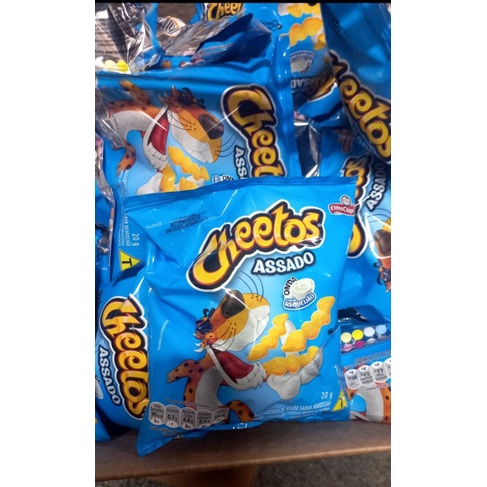 kit 10 cheetos onda requeijão 22g