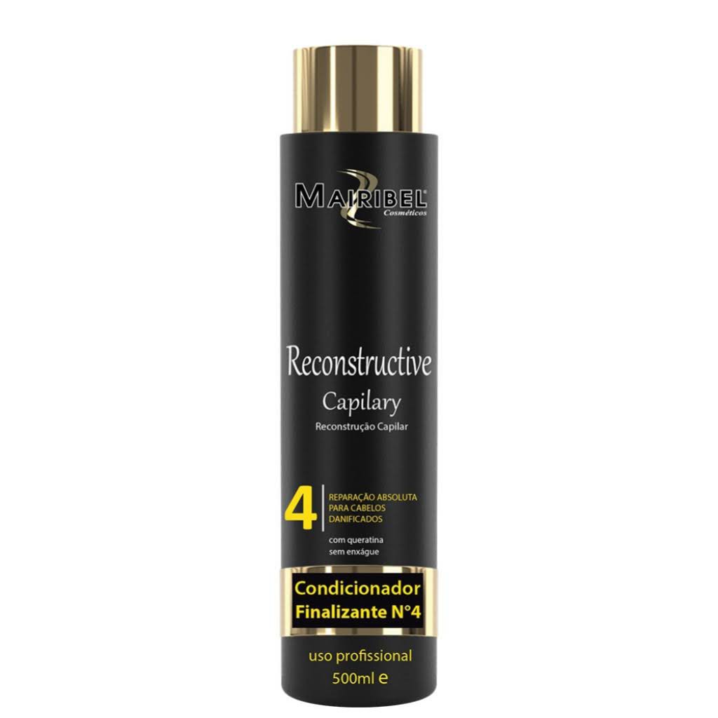 Reconstrução Capilar Finalizador N°4 Kit Cauterização Reconstrução 500ml Mairibel