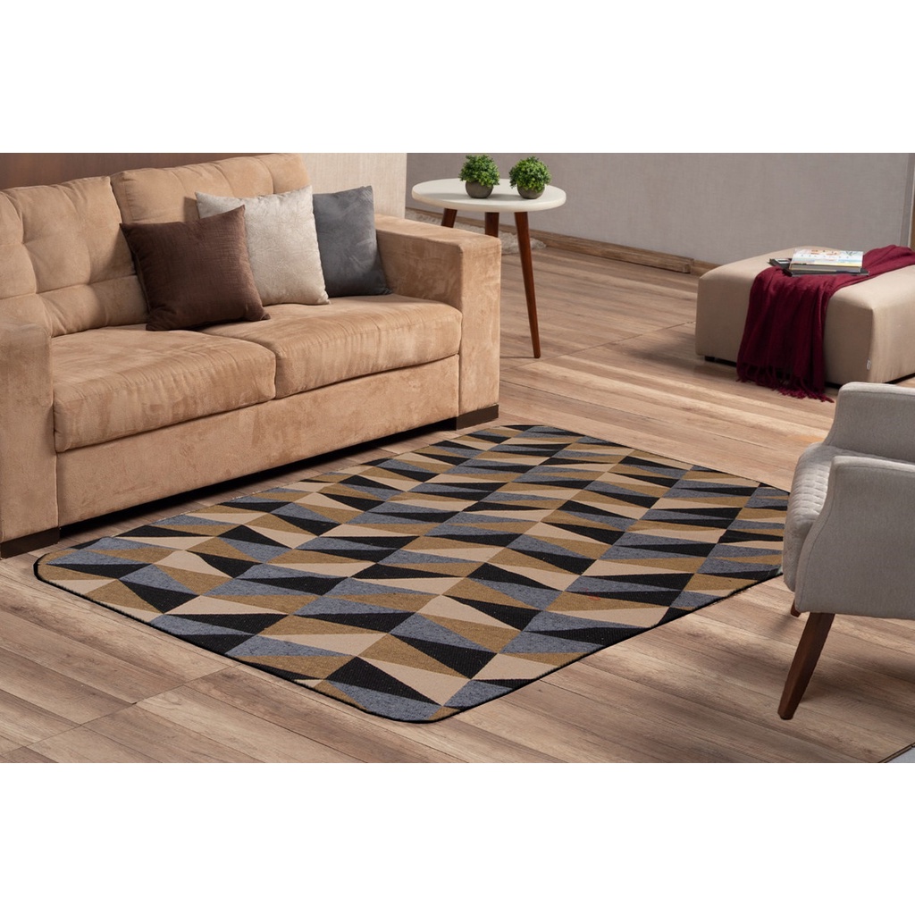 Tapete Decorativo Retangular 1,80x1,40 Estampas Diversas Decoração para Sala